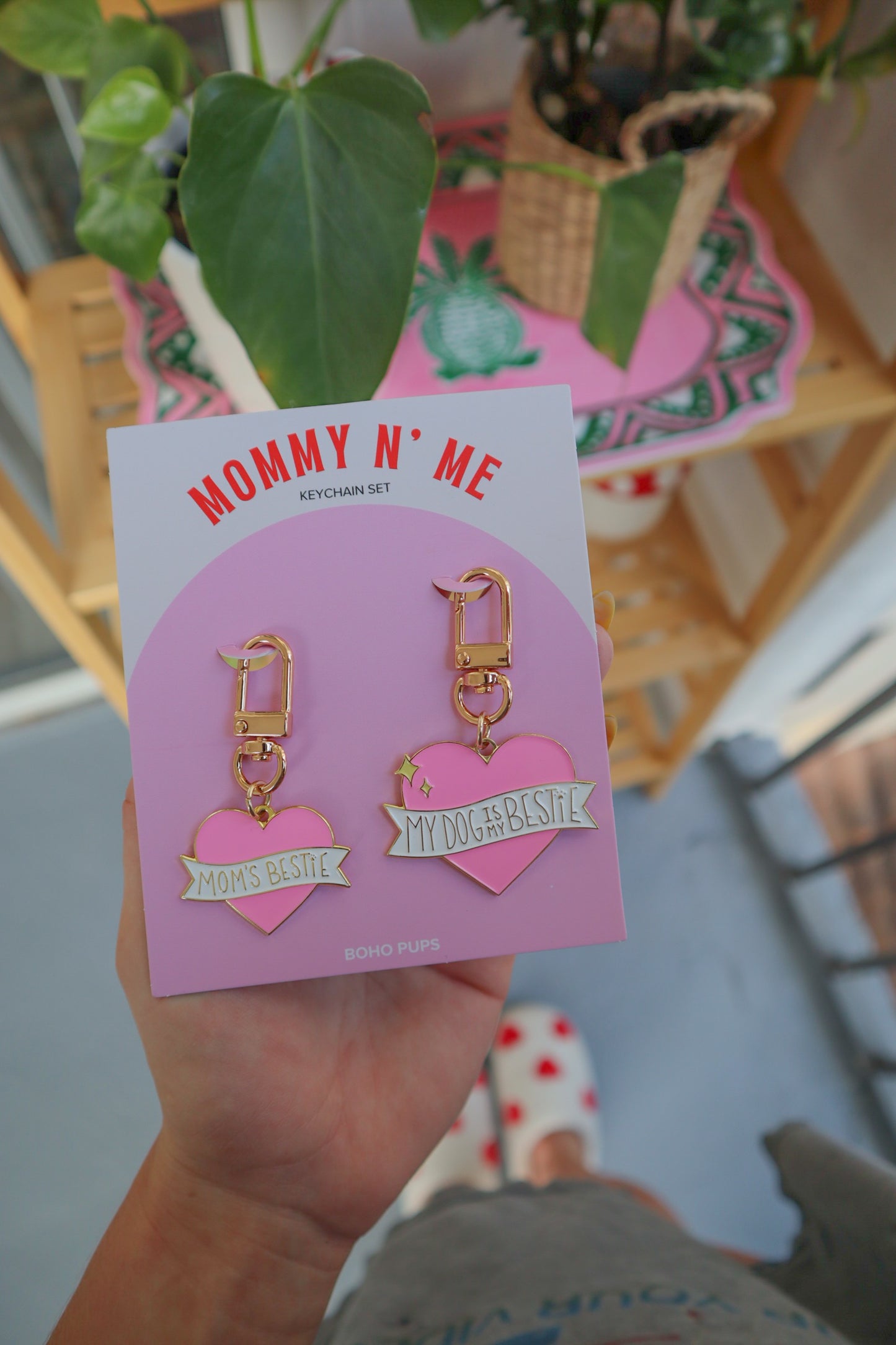 Mommy N' Me Keychain Set