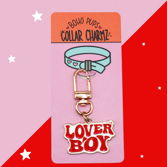 "Lover Boy" Collar Charm