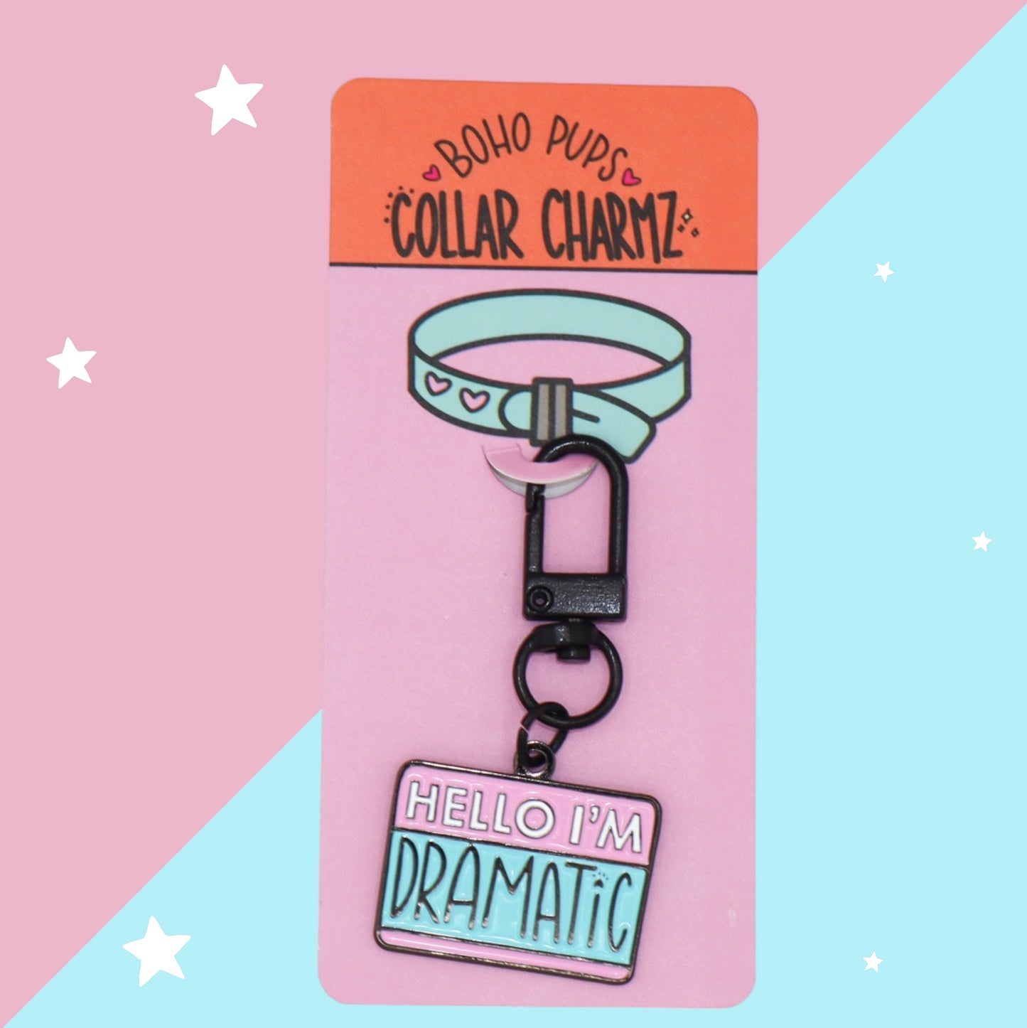 "Dramatic" Collar Charm