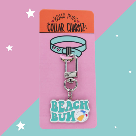 "Beach Bum" Collar Charm